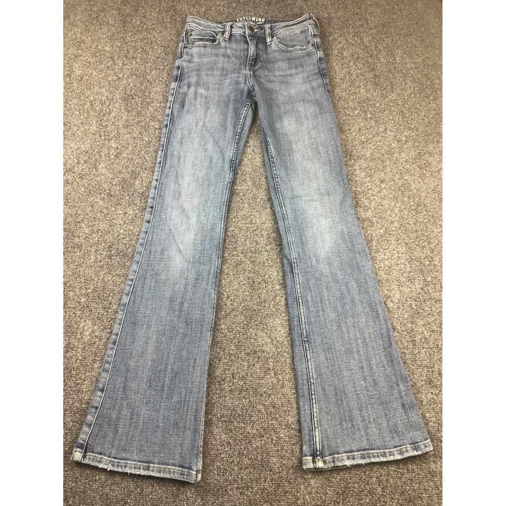 Idyllwind Miranda Lambert Women 4W x 34L Flare Bootcut Jeans Blue Denim Mid Rise